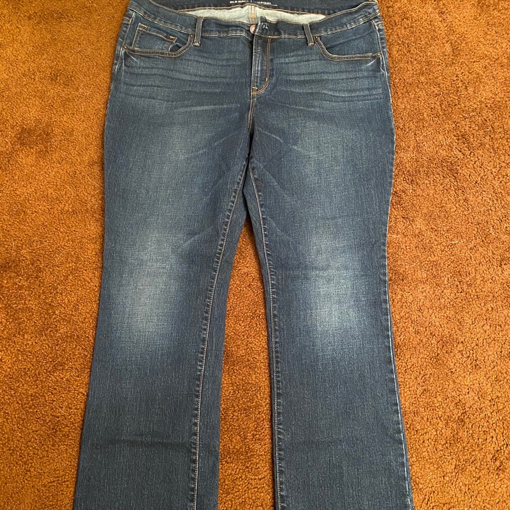 Old Navy mid rise jeans, 16 short